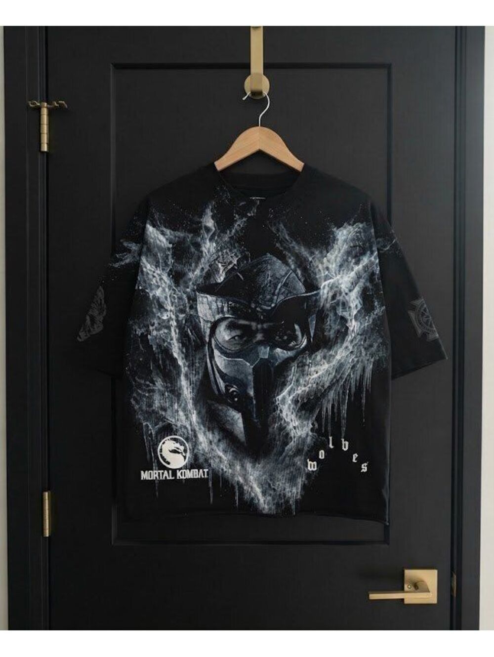 Darc Sport x Sub-Zero Distressed Grunge Box Cut Tee V2 (M)